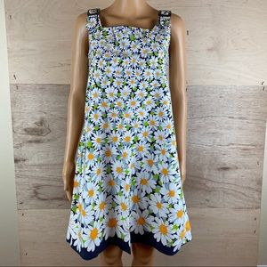 Vintage Floral Daisy Dress